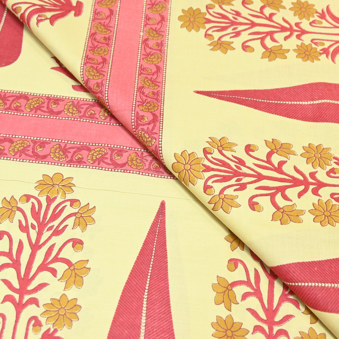 Premium Cotton Printed Fabric | Soft Breathable Designer Print-000350-1