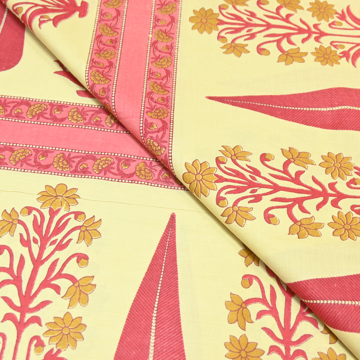 Premium Cotton Printed Fabric | Soft Breathable Designer Print-000350-1