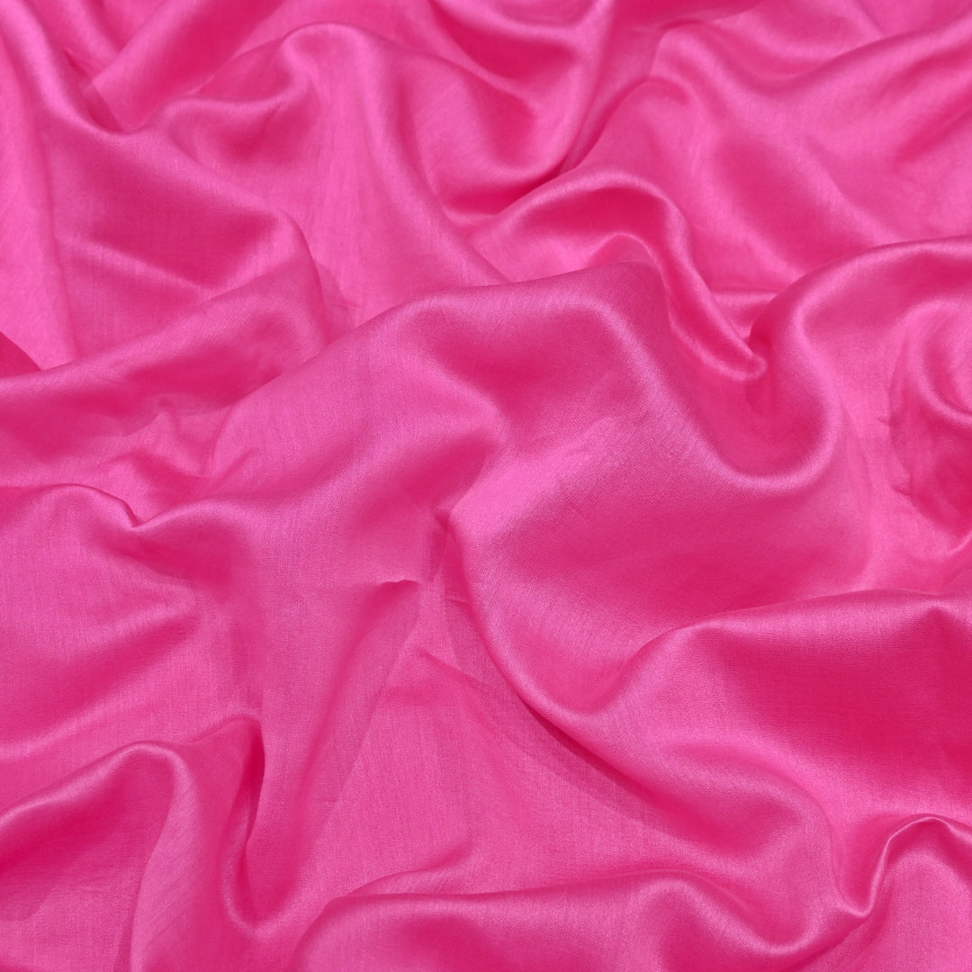Premium Dyed Silk Chanderi Fabric 44" Width – Soft, Lightweight & Designer Favorite SS0013-8