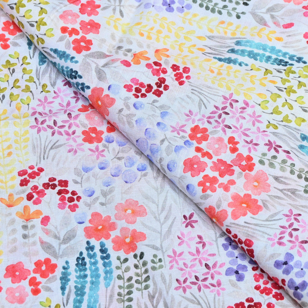 PREMIUM PURE LINEN DIGITAL PRINT FABRIC 54" | LIN054-11