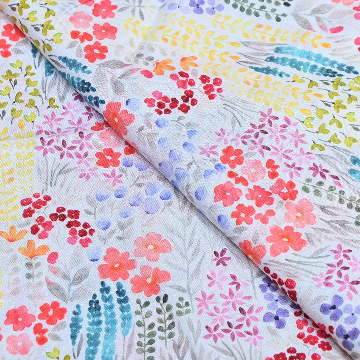 PREMIUM PURE LINEN DIGITAL PRINT FABRIC 54" | LIN054-11