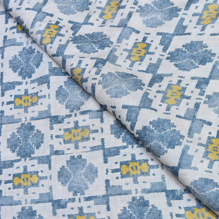 PREMIUM PURE LINEN DIGITAL PRINT FABRIC 54" | LIN054-10