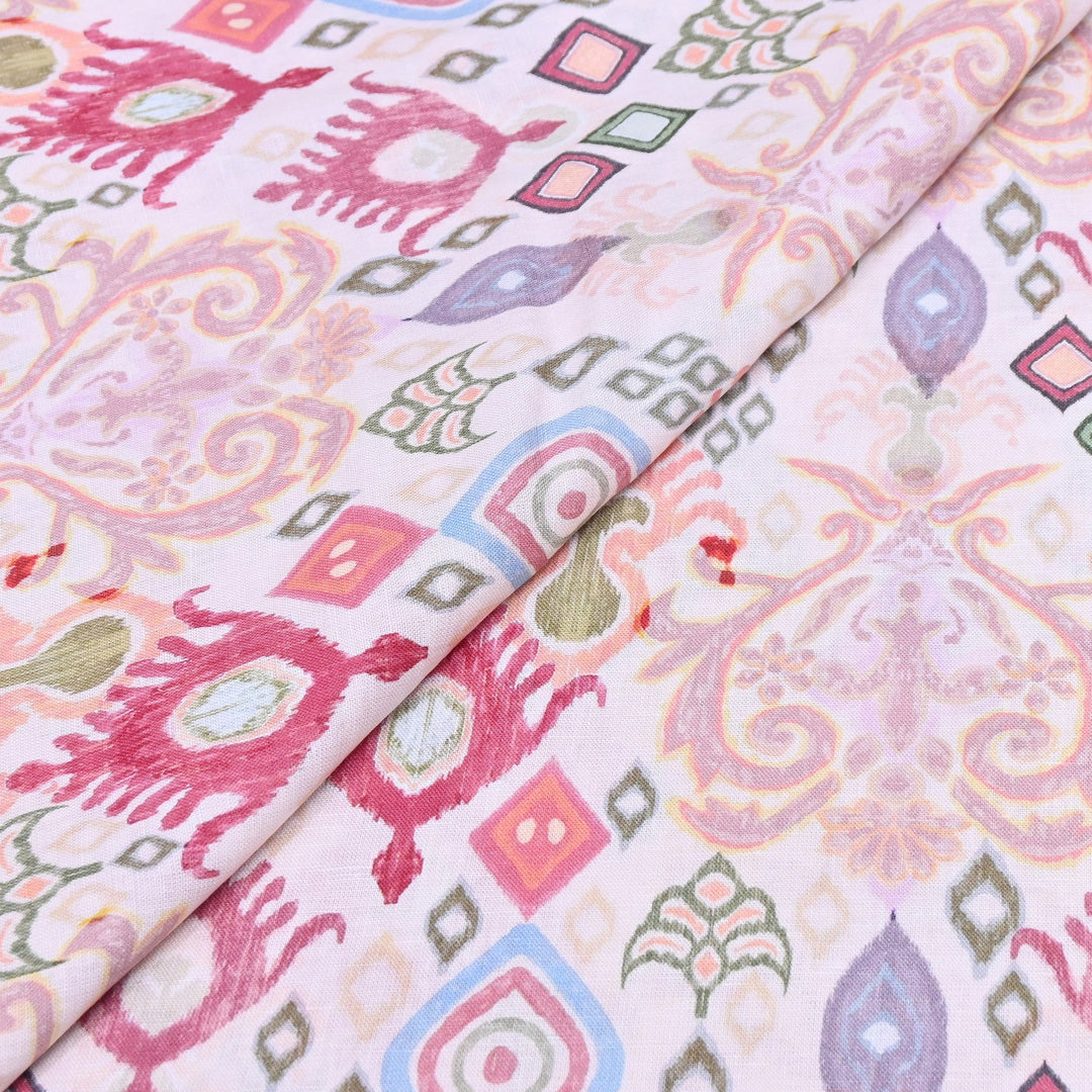 PREMIUM PURE LINEN DIGITAL PRINT FABRIC 54" | LIN054-16