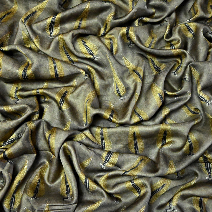 Satin Linen Digital Print Fabrics