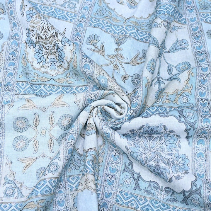 PREMIUM PURE LINEN DIGITAL PRINT FABRIC 54" | LIN054-14