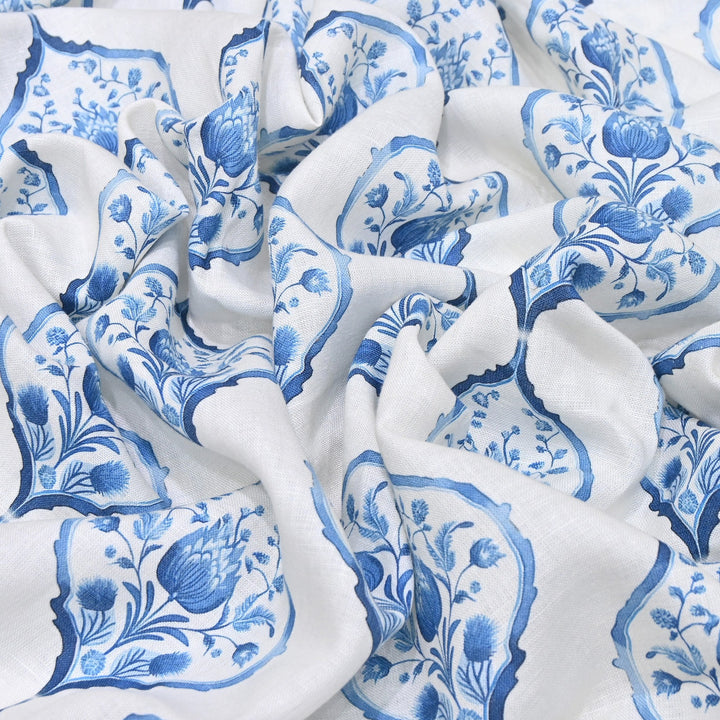 PREMIUM PURE LINEN DIGITAL PRINT FABRIC 54" | LIN054-15