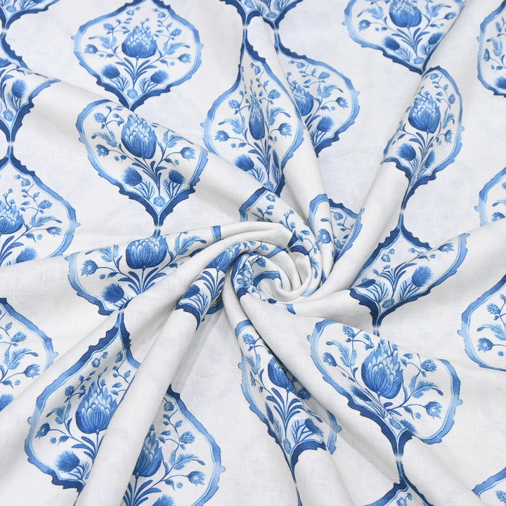 PREMIUM PURE LINEN DIGITAL PRINT FABRIC 54" | LIN054-15