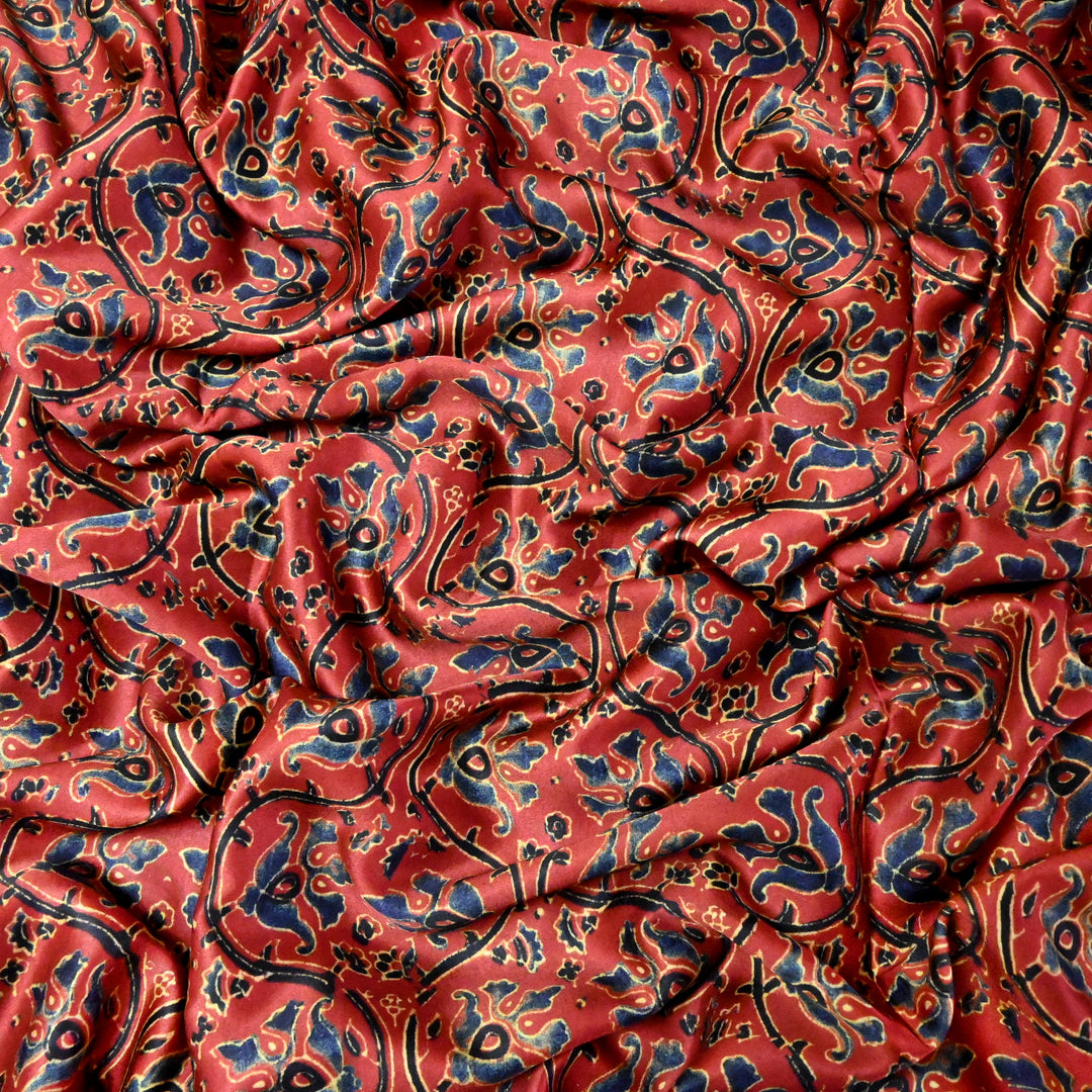Satin Linen Digital Print Fabrics
