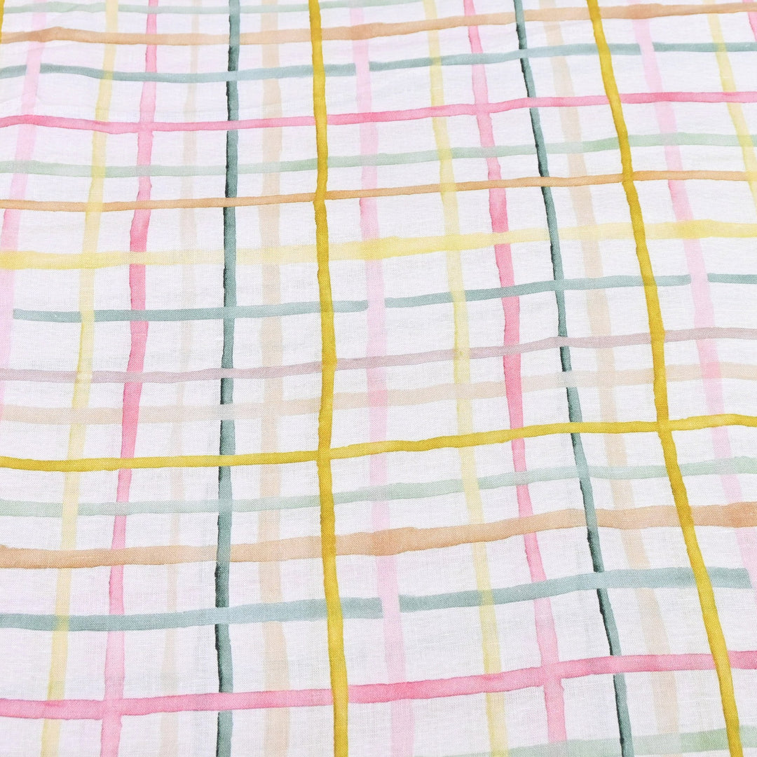 PREMIUM PURE LINEN DIGITAL PRINT FABRIC 54" | LIN054-13