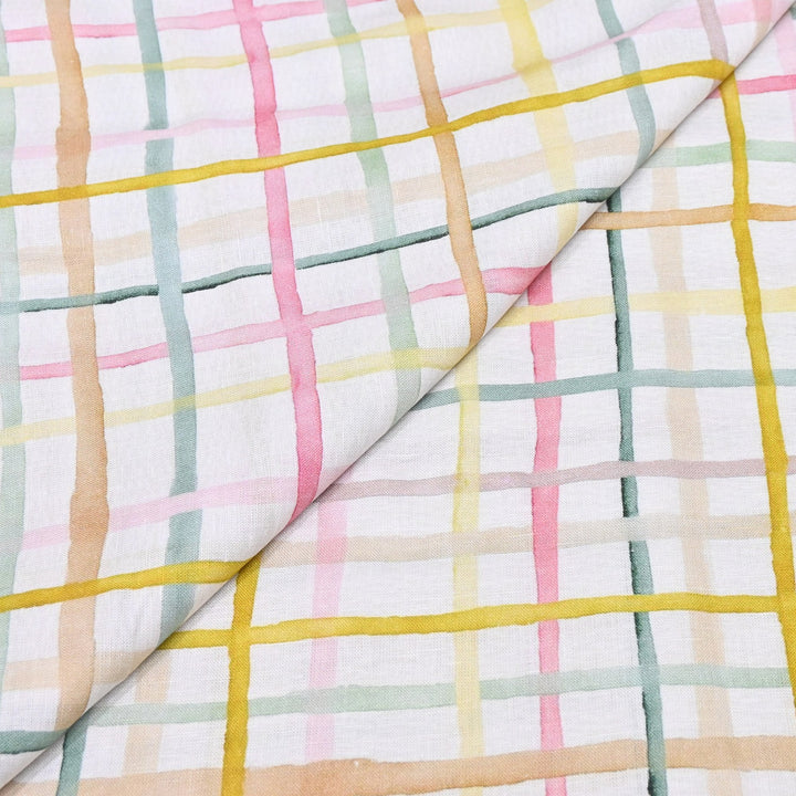 PREMIUM PURE LINEN DIGITAL PRINT FABRIC 54" | LIN054-13