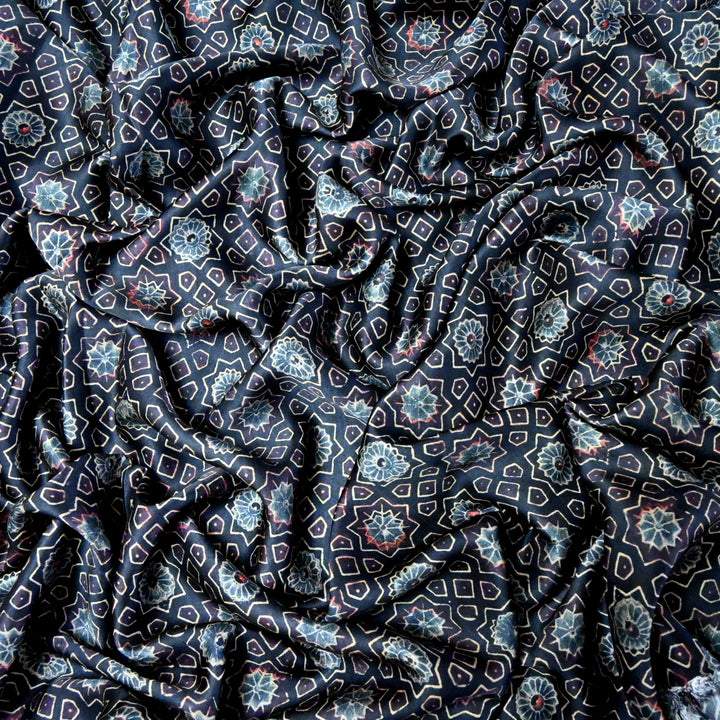 Satin Linen Digital Print Fabrics