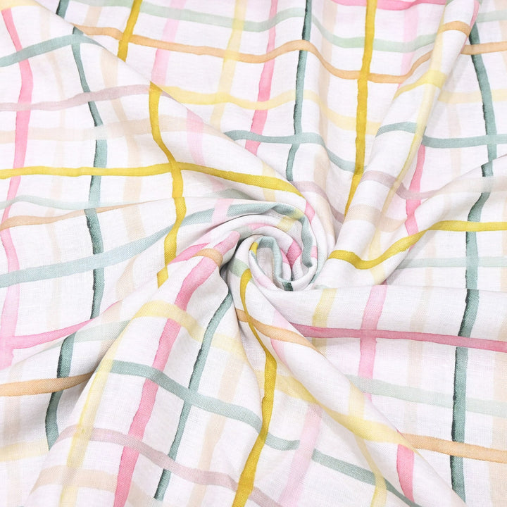 PREMIUM PURE LINEN DIGITAL PRINT FABRIC 54" | LIN054-13
