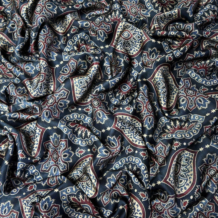 Satin Linen Digital Print Fabrics