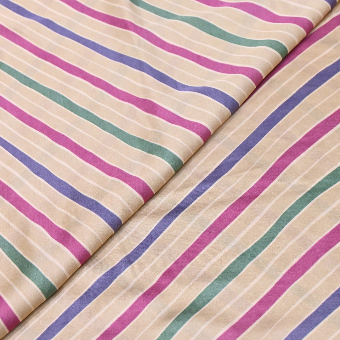 Bemberg Satin Digital Print Fabric | Soft Luxury Designer Fabric | 001333-51