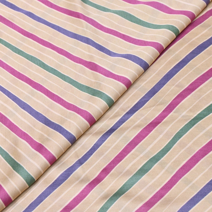 Bemberg Satin Digital Print Fabric | Soft Luxury Designer Fabric | 001333-51