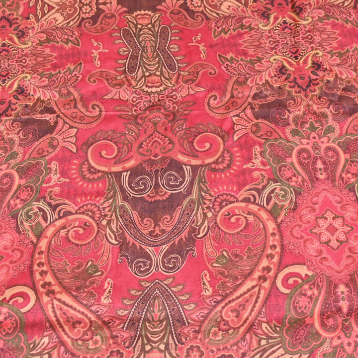 Bemberg Satin Digital Print Fabric | Soft Luxury Designer Fabric | 001333-52