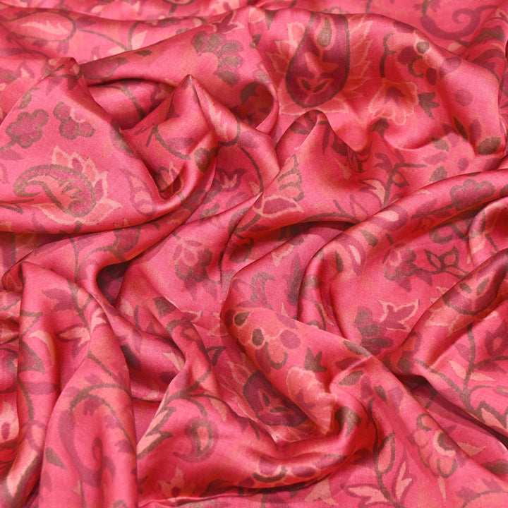 Bemberg Satin Digital Print Fabric | Soft Luxury Designer Fabric | 001333-53