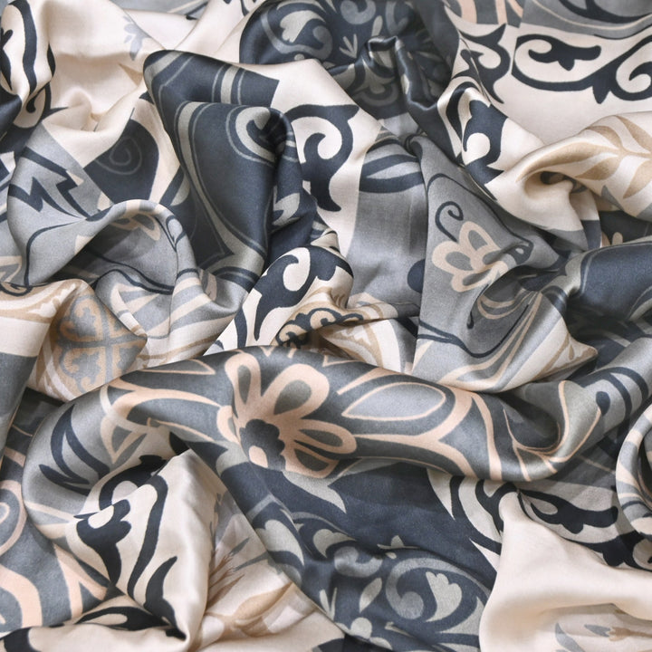 Bemberg Satin Digital Print Fabric | Soft Luxury Designer Fabric | 001333-56