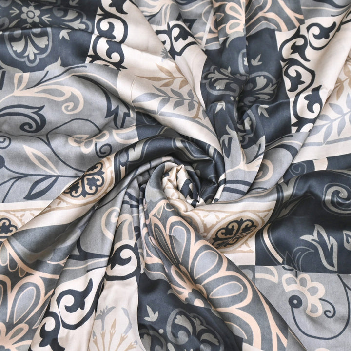 Bemberg Satin Digital Print Fabric | Soft Luxury Designer Fabric | 001333-56