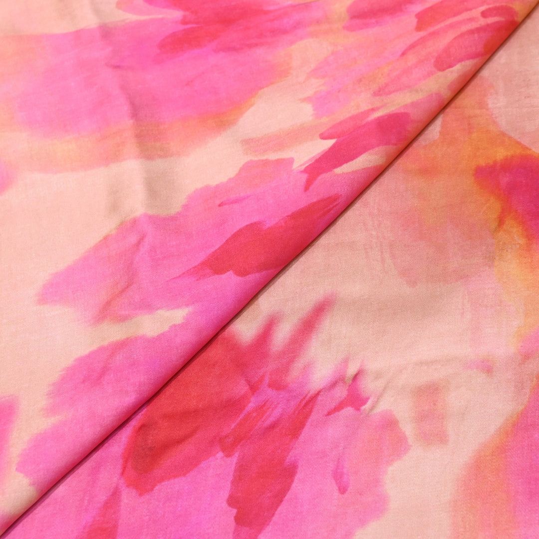Bemberg Satin Digital Print Fabric | Soft Luxury Designer Fabric | 001333-57