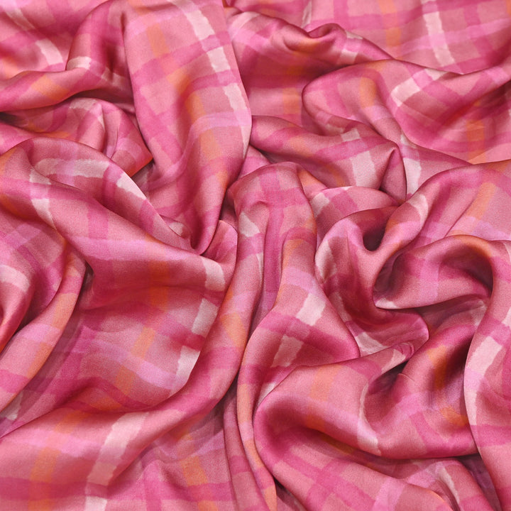Bemberg Satin Digital Print Fabric | Soft Luxury Designer Fabric | 001333-59