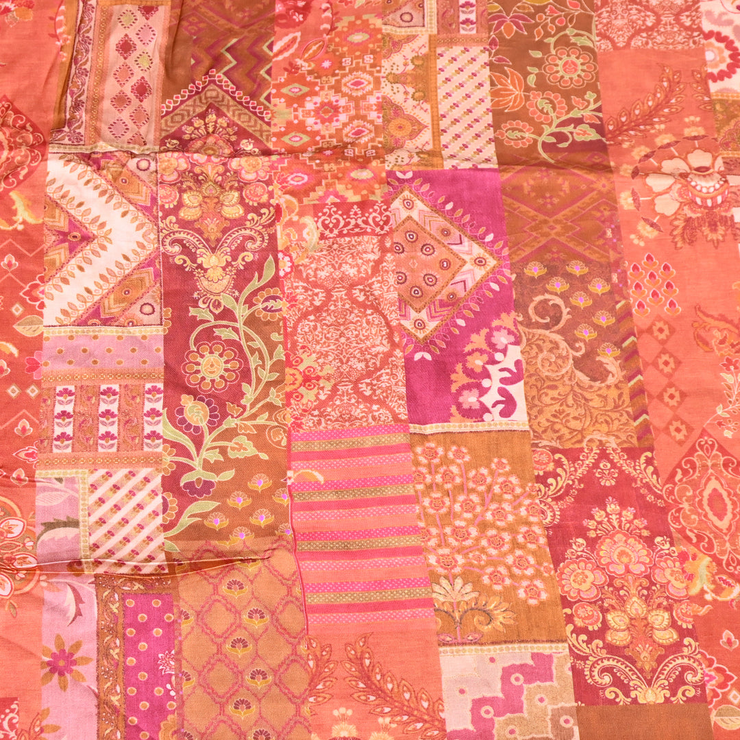 Bemberg Satin Digital Print Fabric | Soft Luxury Designer Fabric | 001333-61