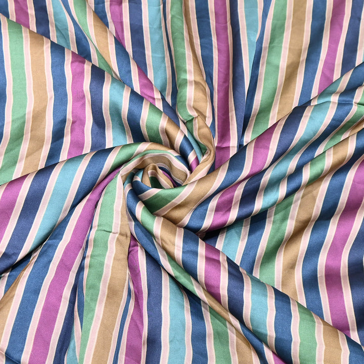 Bemberg Satin Digital Print Fabric | Soft Luxury Designer Fabric | 001333-64