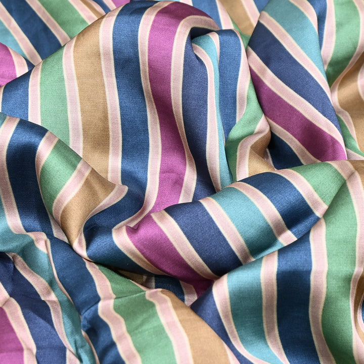 Bemberg Satin Digital Print Fabric | Soft Luxury Designer Fabric | 001333-64
