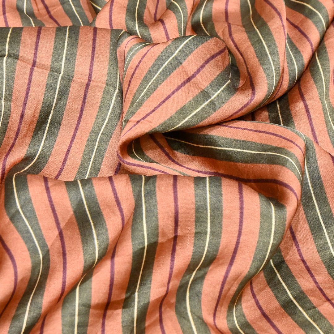 Bemberg Satin Digital Print Fabric | Soft Luxury Designer Fabric | 001333-71