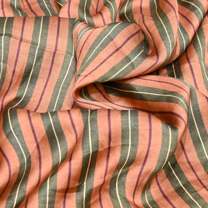 Bemberg Satin Digital Print Fabric | Soft Luxury Designer Fabric | 001333-71