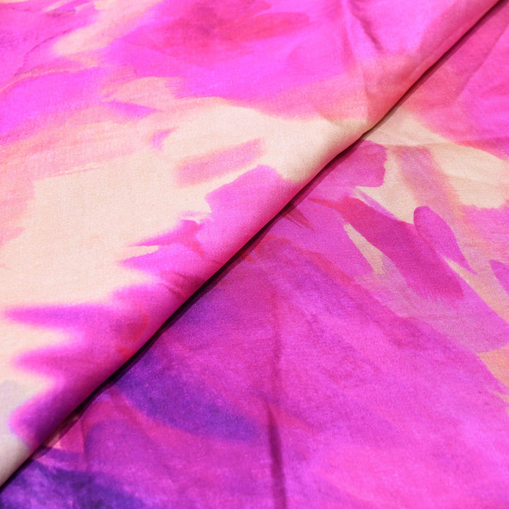 Bemberg Satin Digital Print Fabric | Soft Luxury Designer Fabric | 001333-76