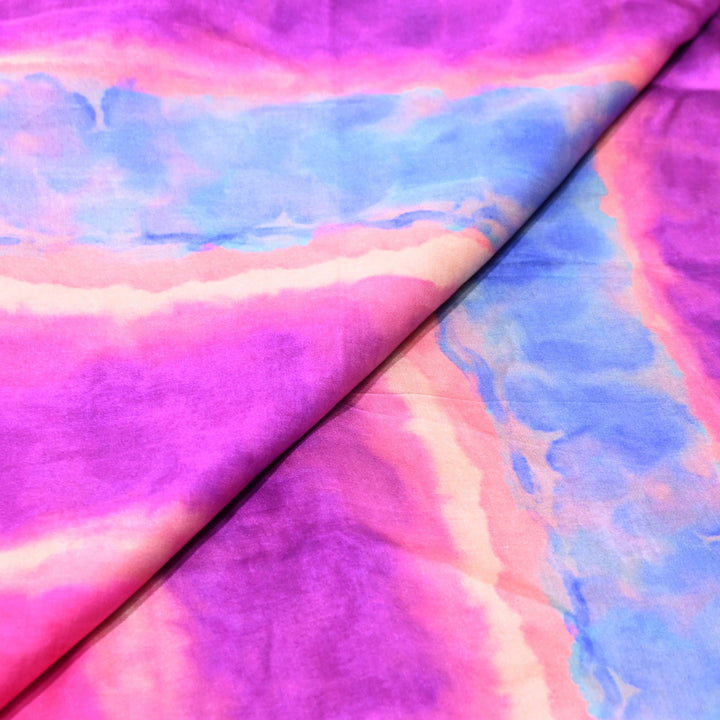 Bemberg Satin Digital Print Fabric | Soft Luxury Designer Fabric | 001333-77