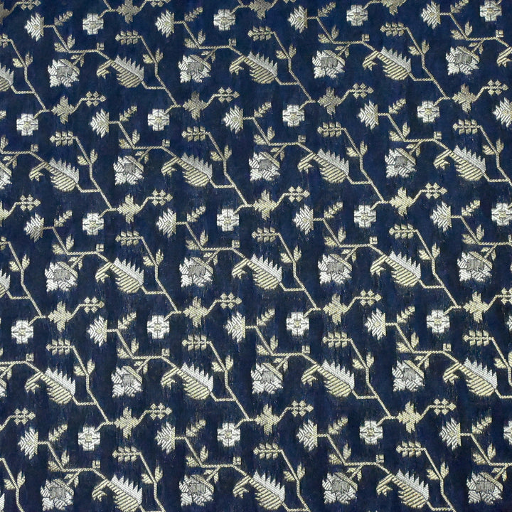 Silk Alfi Zari Brocade Fabric