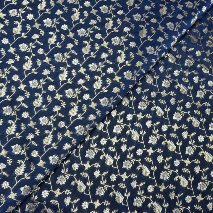 Silk Alfi Zari Brocade Fabric