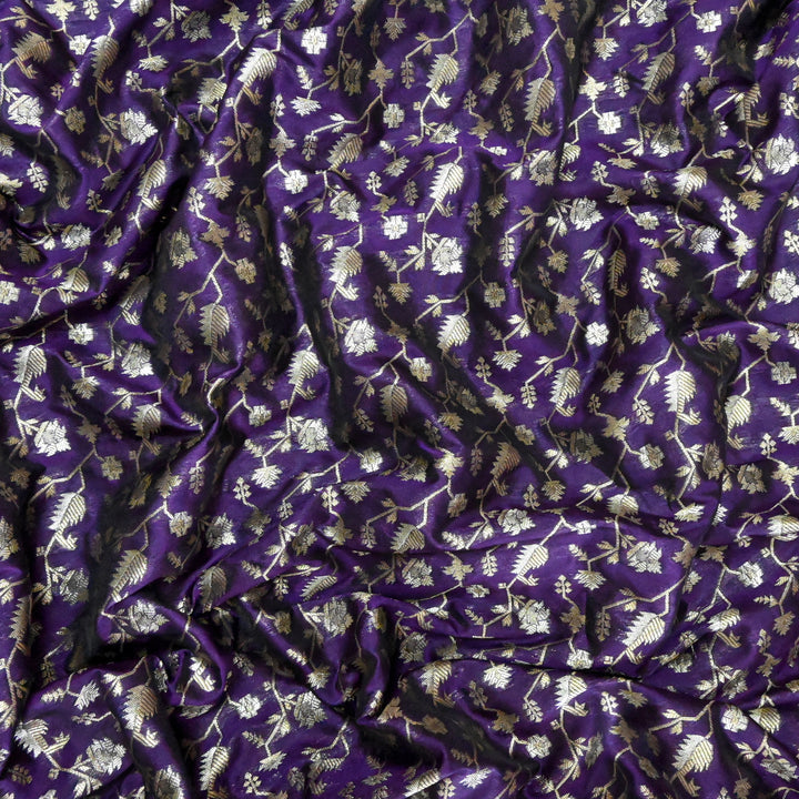 Silk Alfi Zari Brocade Fabric