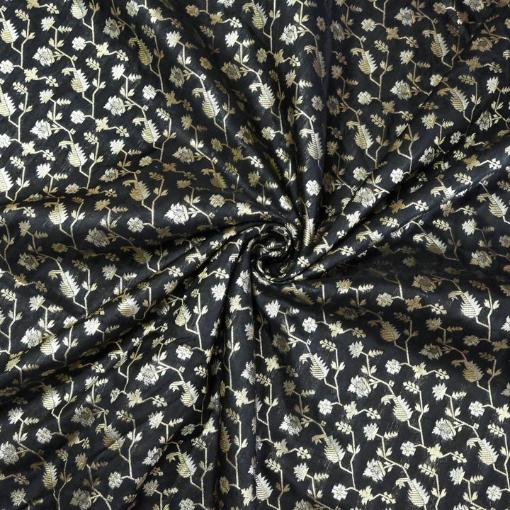 Silk Alfi Zari Brocade Fabric
