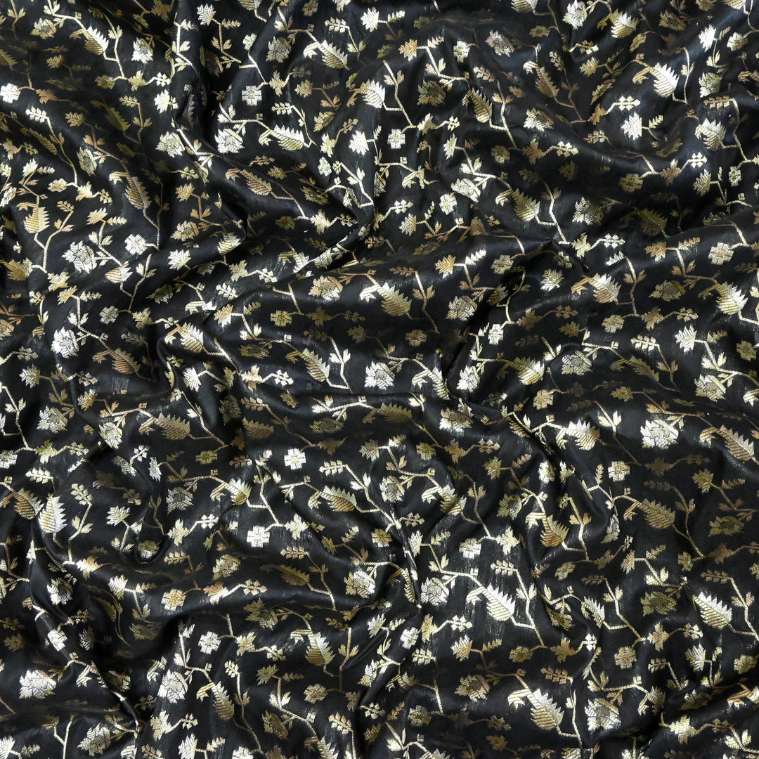 Silk Alfi Zari Brocade Fabric