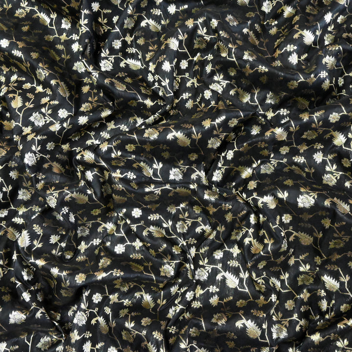Silk Alfi Zari Brocade Fabric
