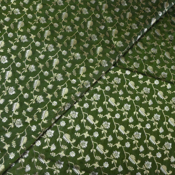 Silk Alfi Zari Brocade Fabric