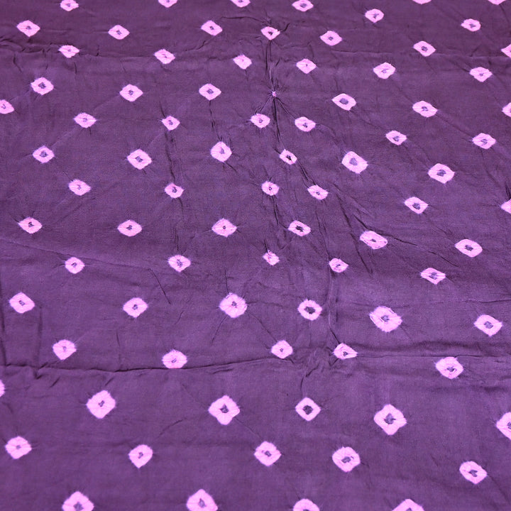 Luxurious Bemberg Satin Base With Beautiful Digital Bandhani Print Fabric - GT00001-A3