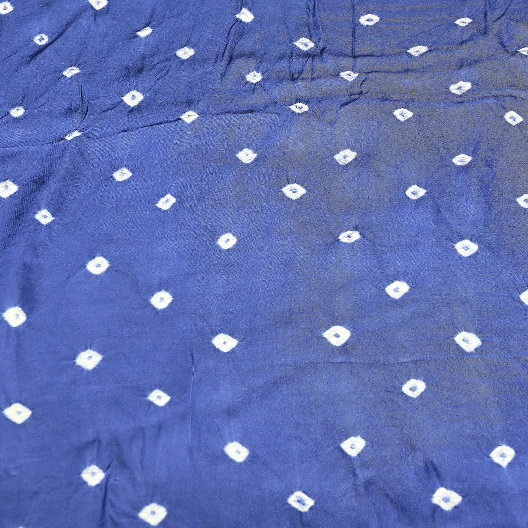 Luxurious Bemberg Satin Base With Beautiful Digital Bandhani Print Fabric - GT00001-A14