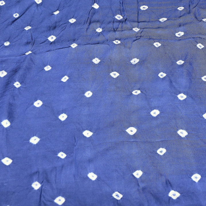Luxurious Bemberg Satin Base With Beautiful Digital Bandhani Print Fabric - GT00001-A14