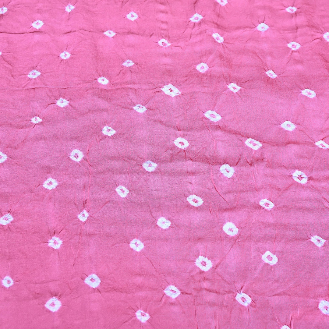 Luxurious Bemberg Satin Base With Beautiful Digital Bandhani Print Fabric - GT00001-A13