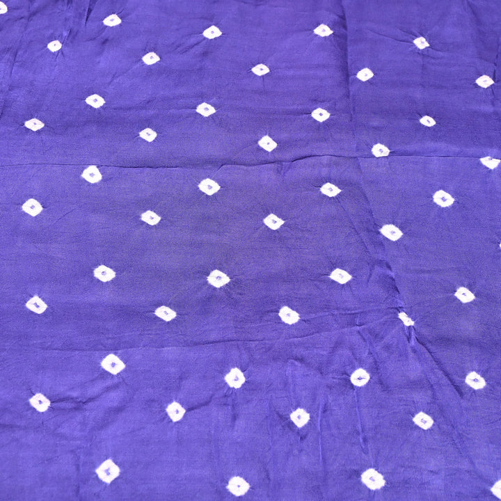 Luxurious Bemberg Satin Base With Beautiful Digital Bandhani Print Fabric - GT00001-A10