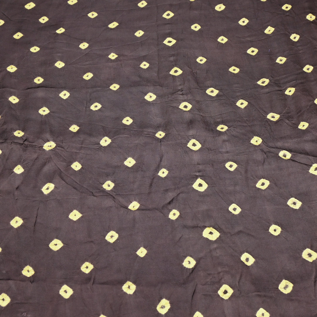 Luxurious Bemberg Satin Base With Beautiful Digital Bandhani Print Fabric - GT00001-A7