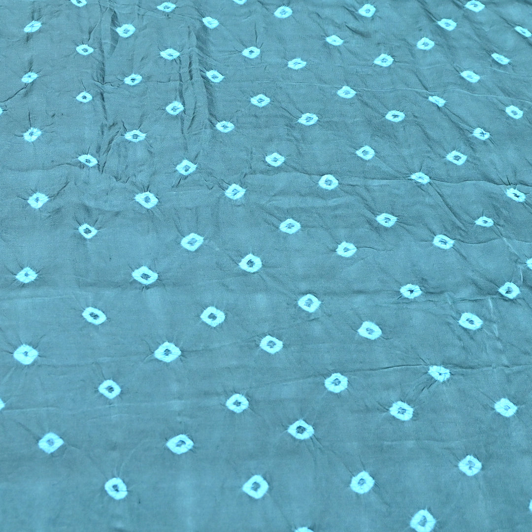 Luxurious Bemberg Satin Base With Beautiful Digital Bandhani Print Fabric - GT00001-A5