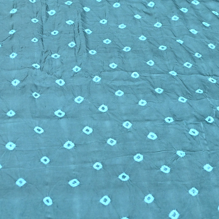 Luxurious Bemberg Satin Base With Beautiful Digital Bandhani Print Fabric - GT00001-A5
