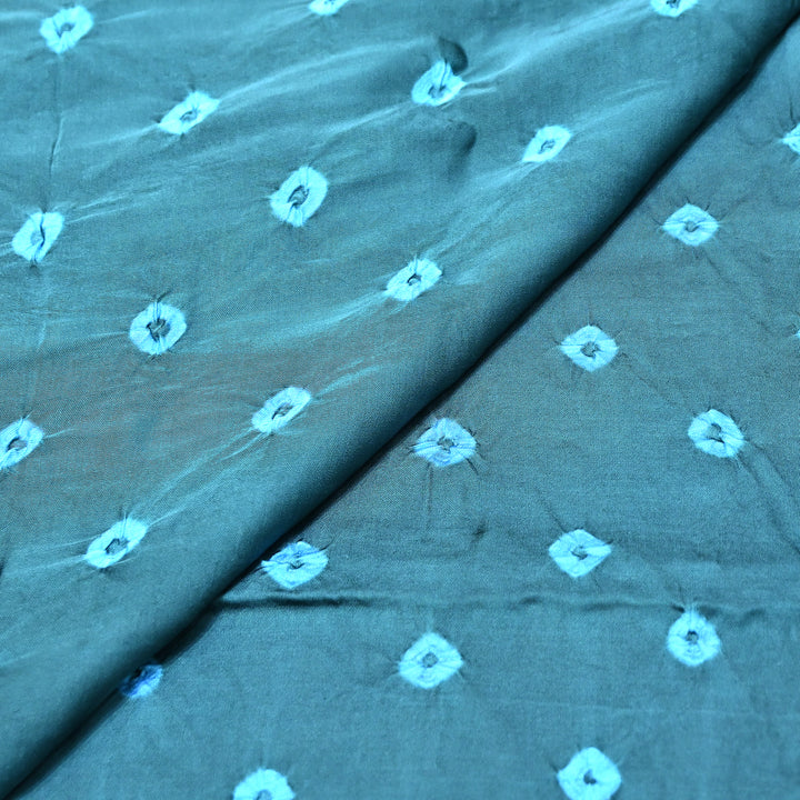 Luxurious Bemberg Satin Base With Beautiful Digital Bandhani Print Fabric - GT00001-A5