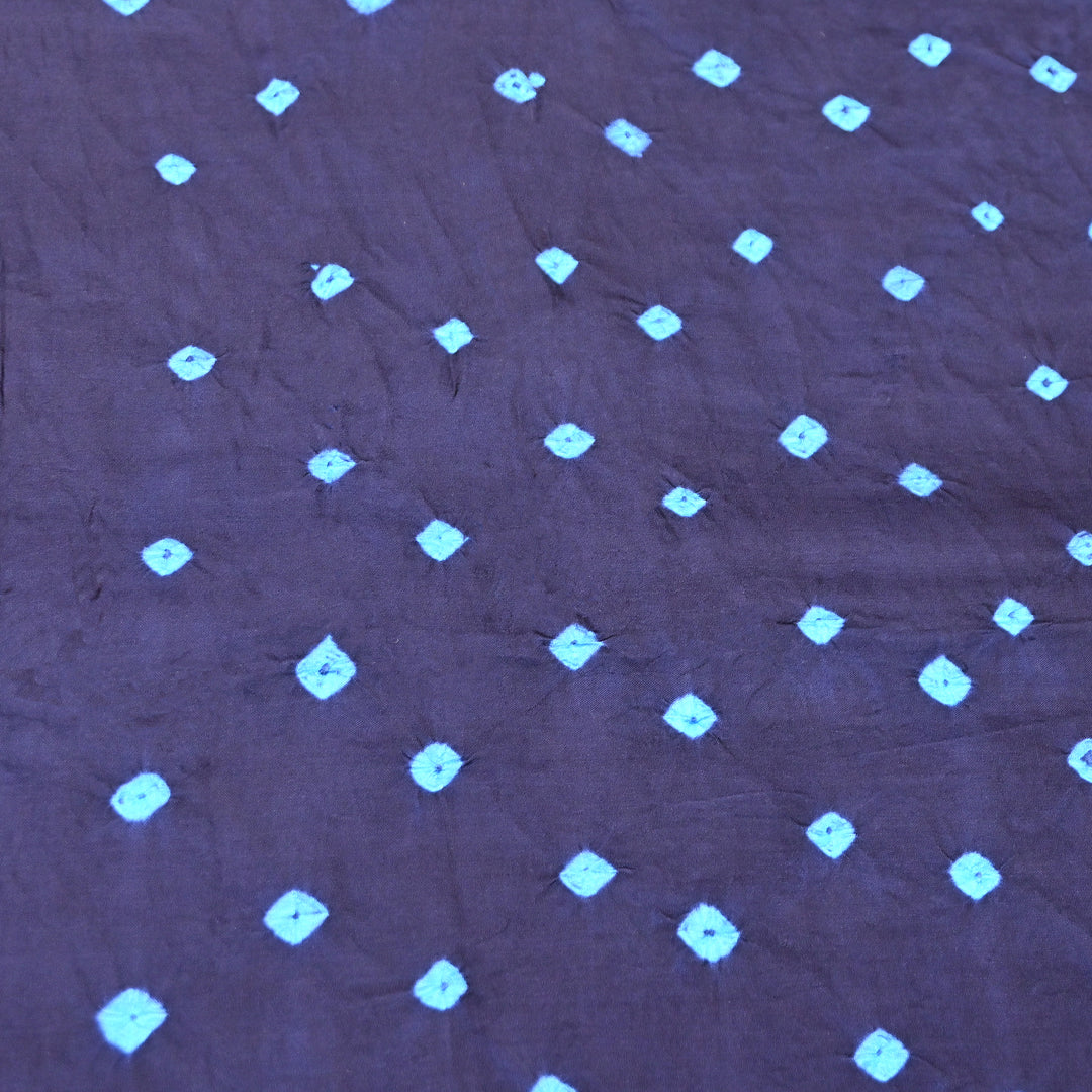 Luxurious Bemberg Satin Base With Beautiful Digital Bandhani Print Fabric - GT00001-A4