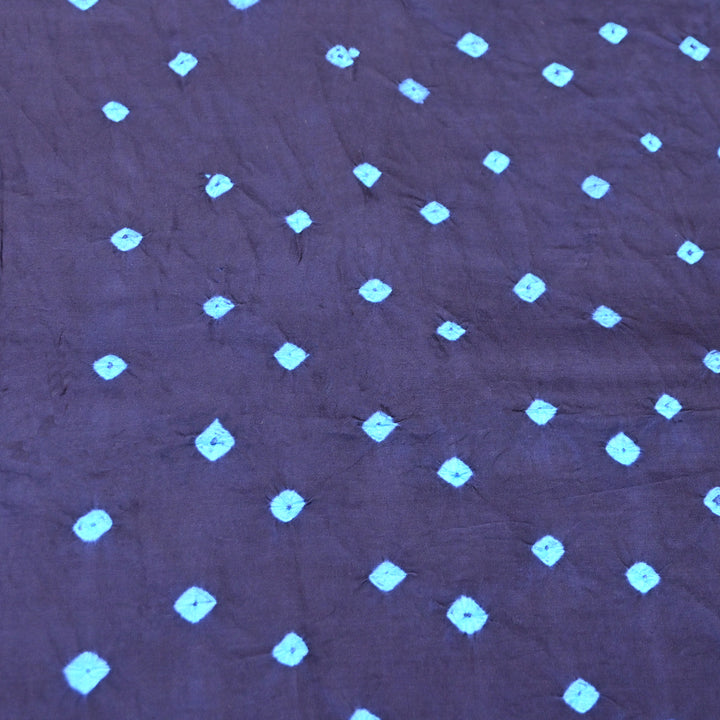 Luxurious Bemberg Satin Base With Beautiful Digital Bandhani Print Fabric - GT00001-A4